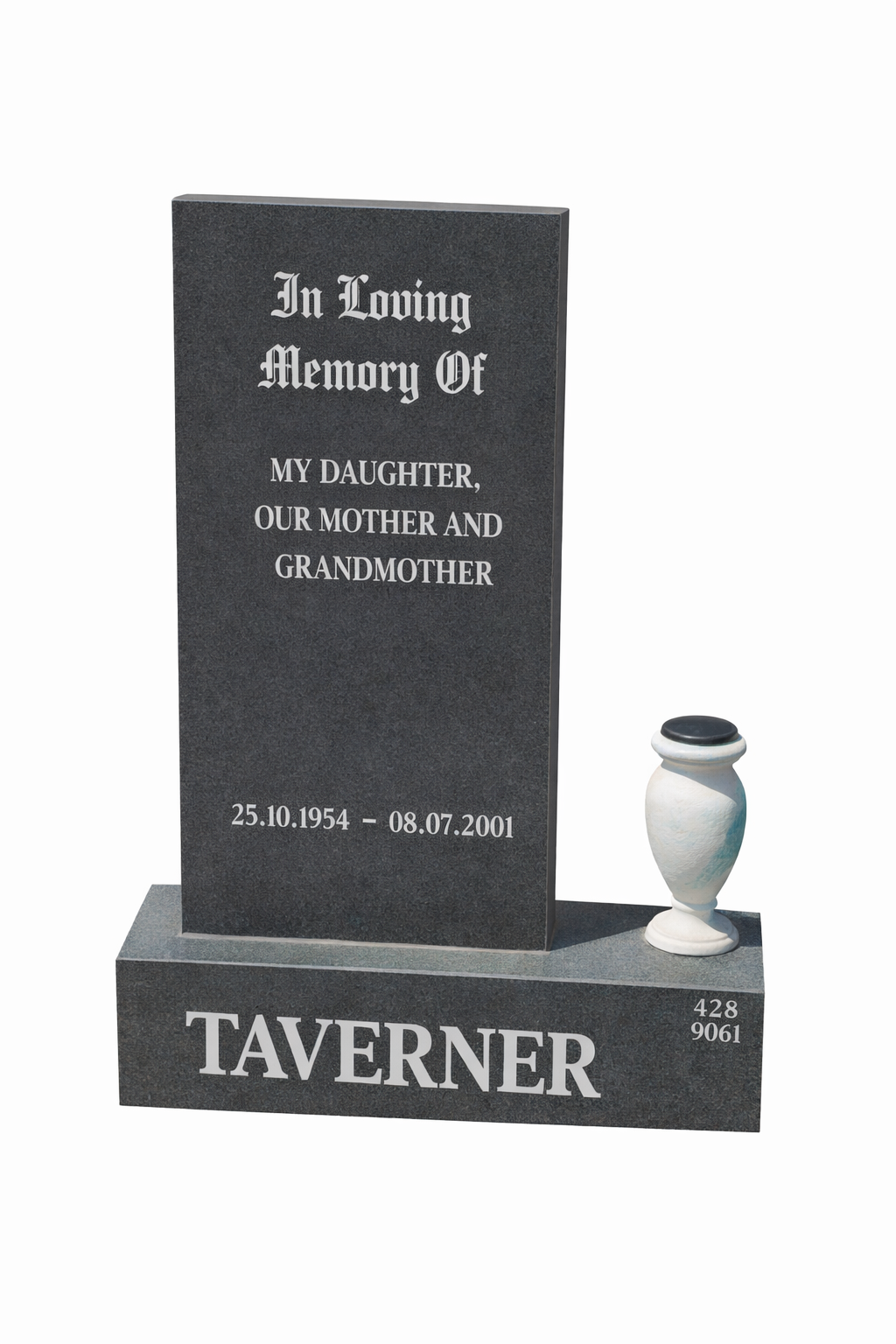 Prairie Rest Headstone